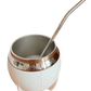 MOAH Crossed Mate Gourd and Straw Set (Mate and bombilla) - Accesories - Hispanic Pantry