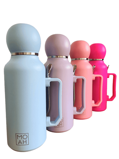 MOAH Formosa Set 1.3L - Stainless Steel Thermo, Mate & Bombilla