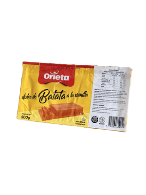 Orieta Sweet Potato Paste (Dulce de Batata) 500g - Miscellaneous - Hispanic Pantry