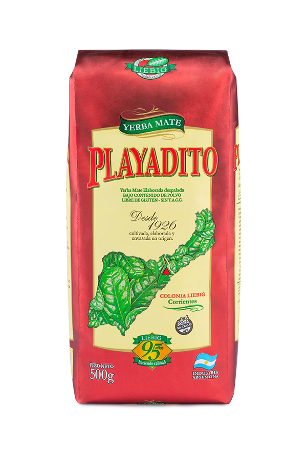 Yerba Mate Playadito Free of Stems (Despalada) 500g - Yerba Mate - Hispanic Pantry