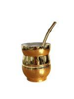 Tornasol Mate Gourd and Straw Set (Mate and bombilla) - Mates - Hispanic Pantry