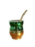 Tornasol Mate Gourd and Straw Set (Mate and bombilla) - Mates - Hispanic Pantry