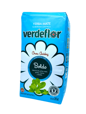 Yerba Mate Verdeflor Boldo 1kg - Yerba Mate - Hispanic Pantry
