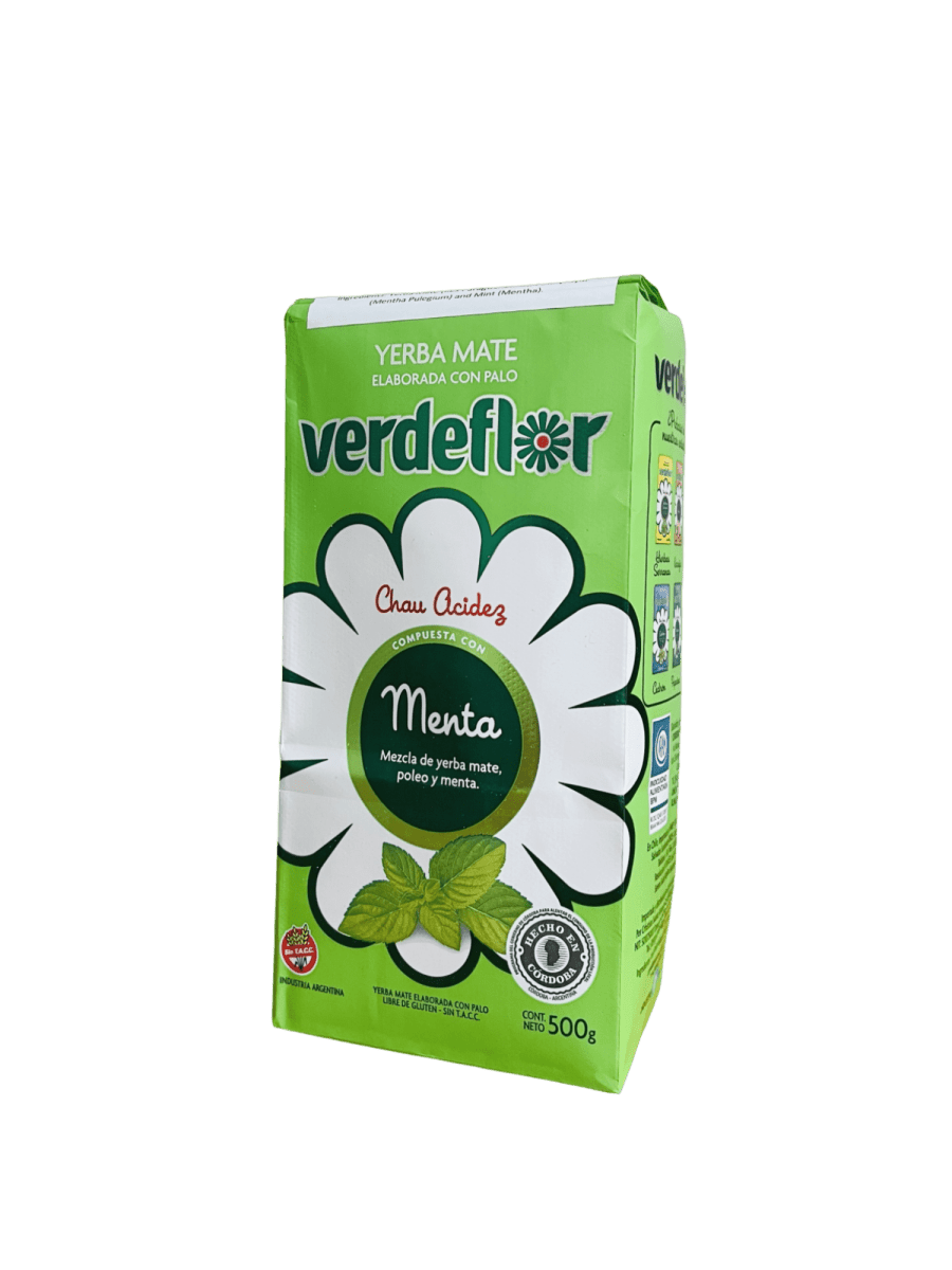 Yerba Mate Verdeflor Mint 500g - Yerba Mate - Hispanic Pantry