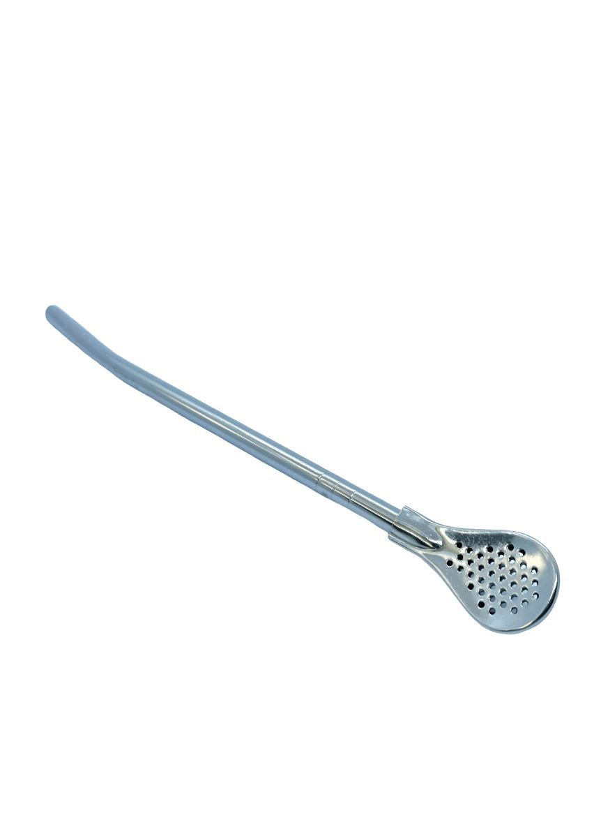 Bombilla 18cm - Rounded Mate Drinking Straw Mates Hispanic Pantry 