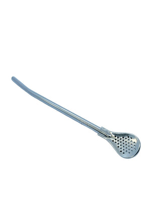 Bombilla 18cm - Rounded Mate Drinking Straw Mates Hispanic Pantry 