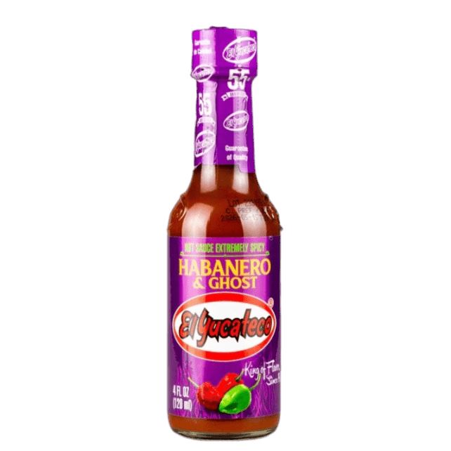 El Yucateco Habanero Ghost Hot Sauce 120ml Sauces El Yucateco 