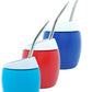 Nelo Mate Gourd with Self-extracting Straw (Mate and Bombilla) Mates Hispanic Pantry 