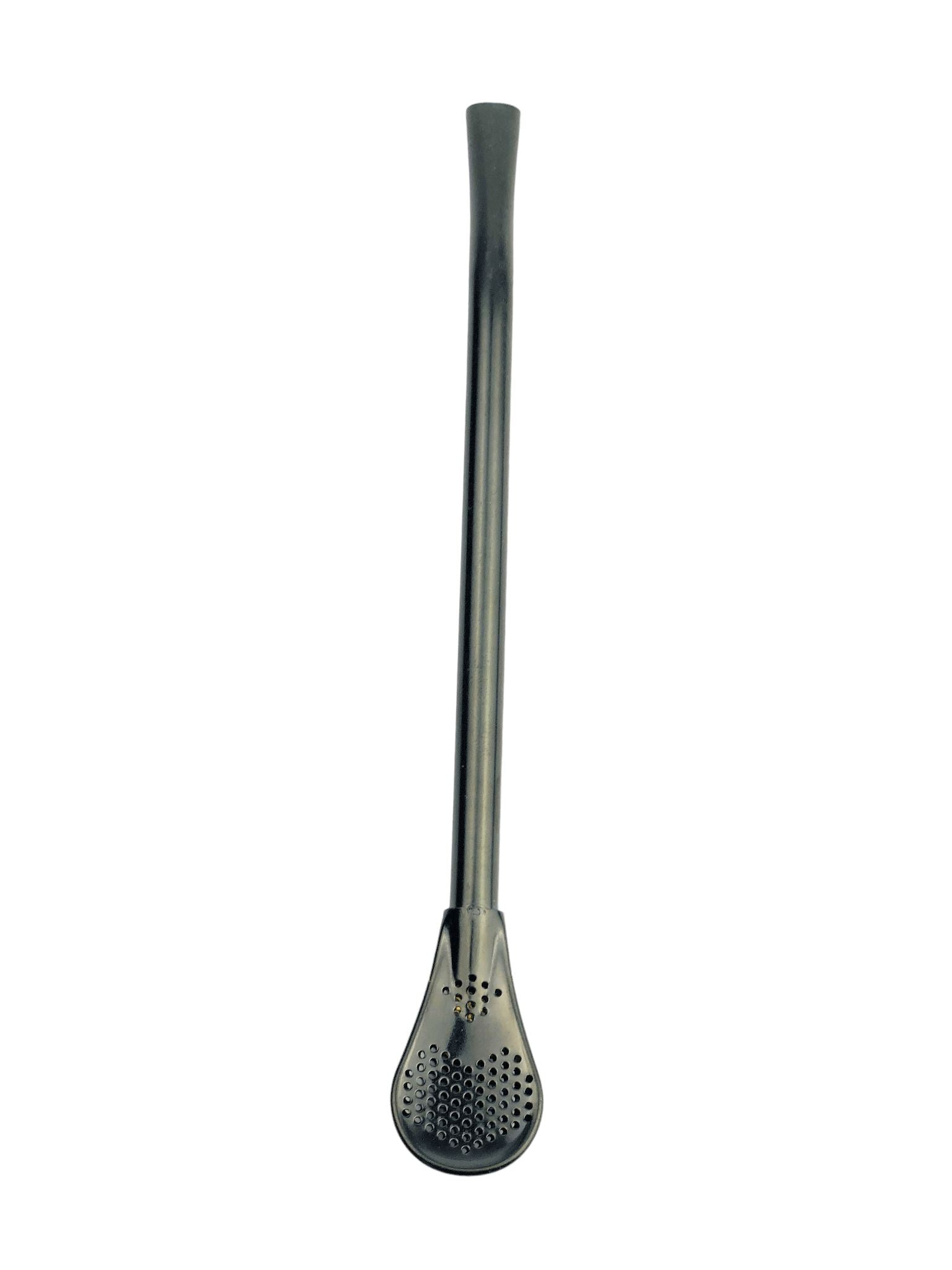 Bombilla 18cm - Coloured Mate Drinking Straw Mates Hispanic Pantry Black 