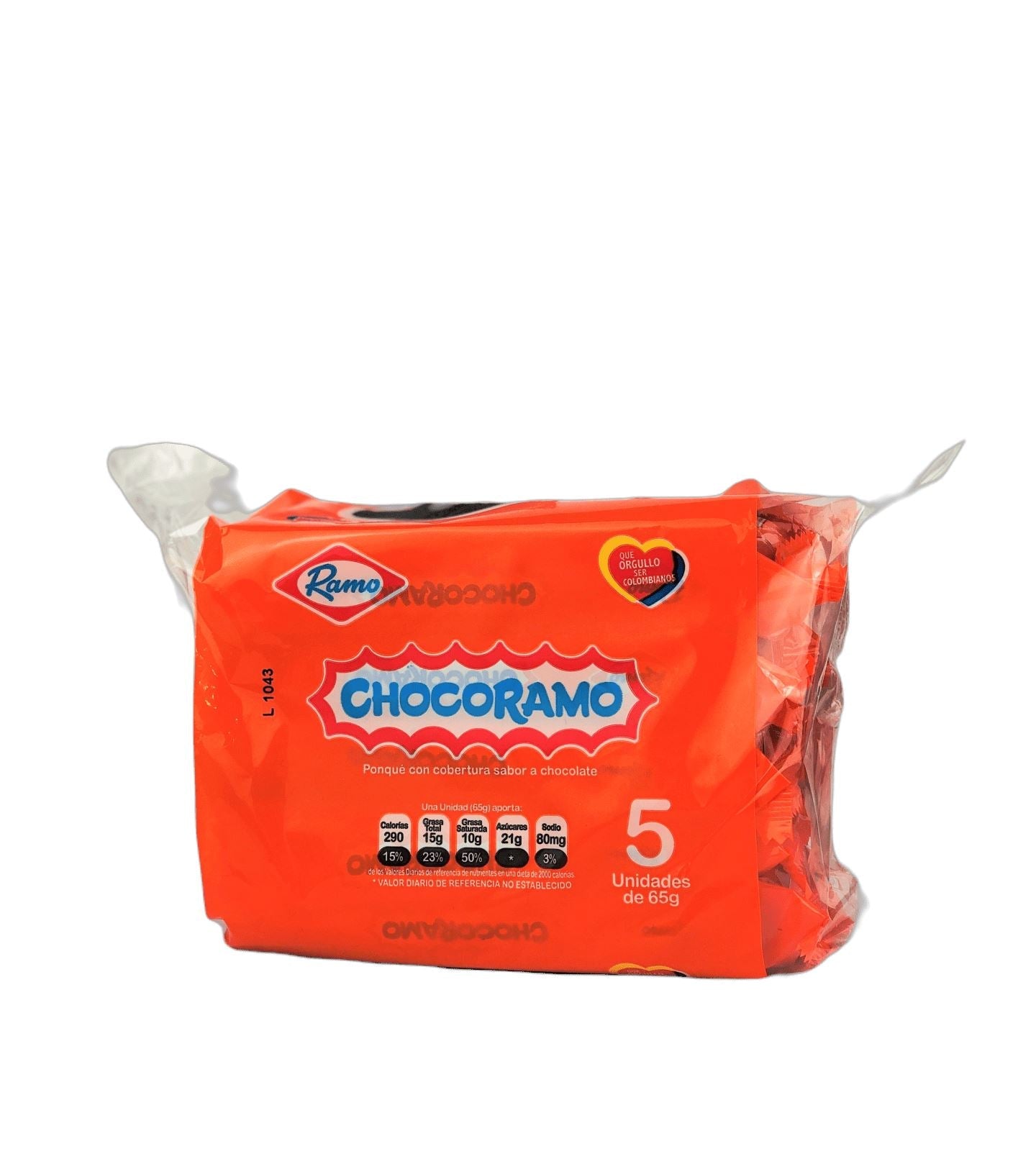 Chocoramo Chocolate-covered Vanilla Cake 325g Miscellaneous Ramo 
