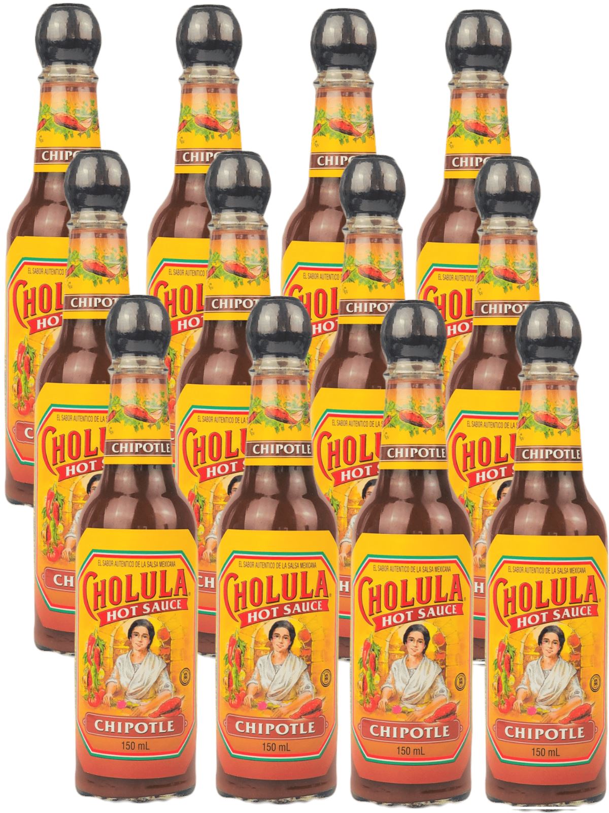 Cholula Chipotle Hot Sauce 150ml Sauces Casa Cuervo Box x12 