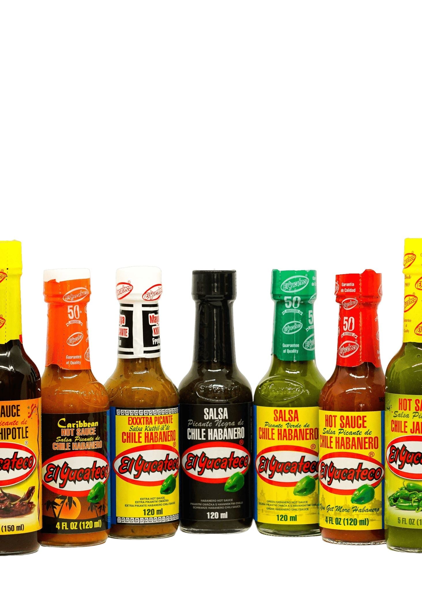 El Yucateco Habanero Black Hot Sauce 120ml Sauces El Yucateco 