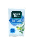 Green Hills Relax Mixed Herbs Tea Bags x20 - 20g Miscellaneous Green Hills 