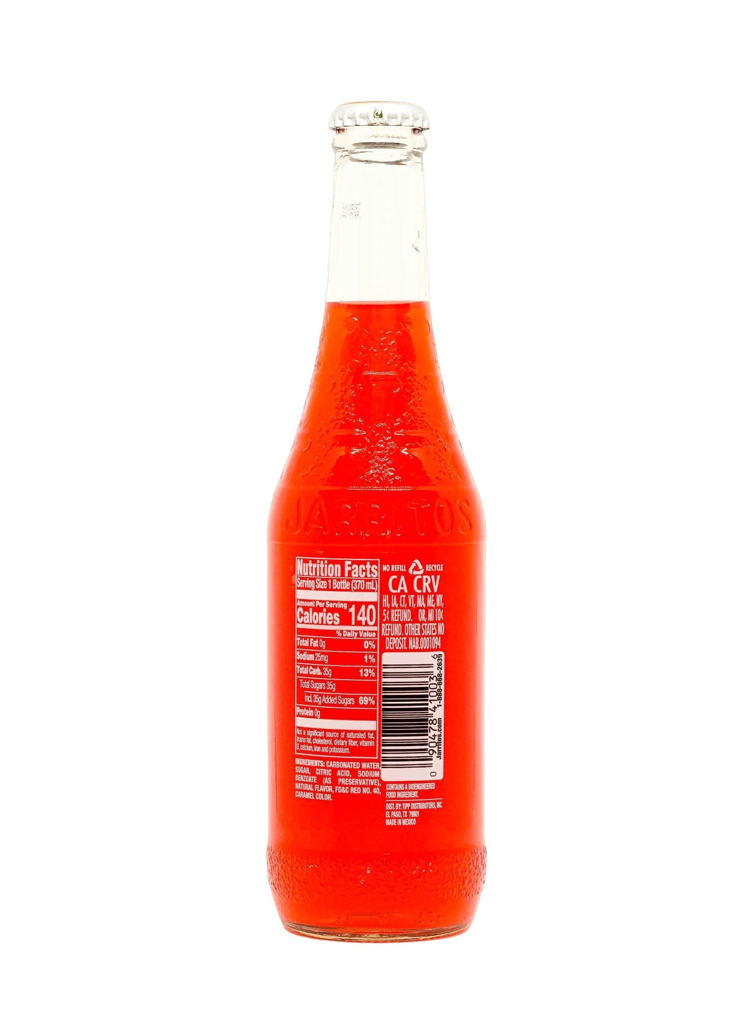 Jarritos Fruit Punch Soda 370ml Beverages Jarritos 