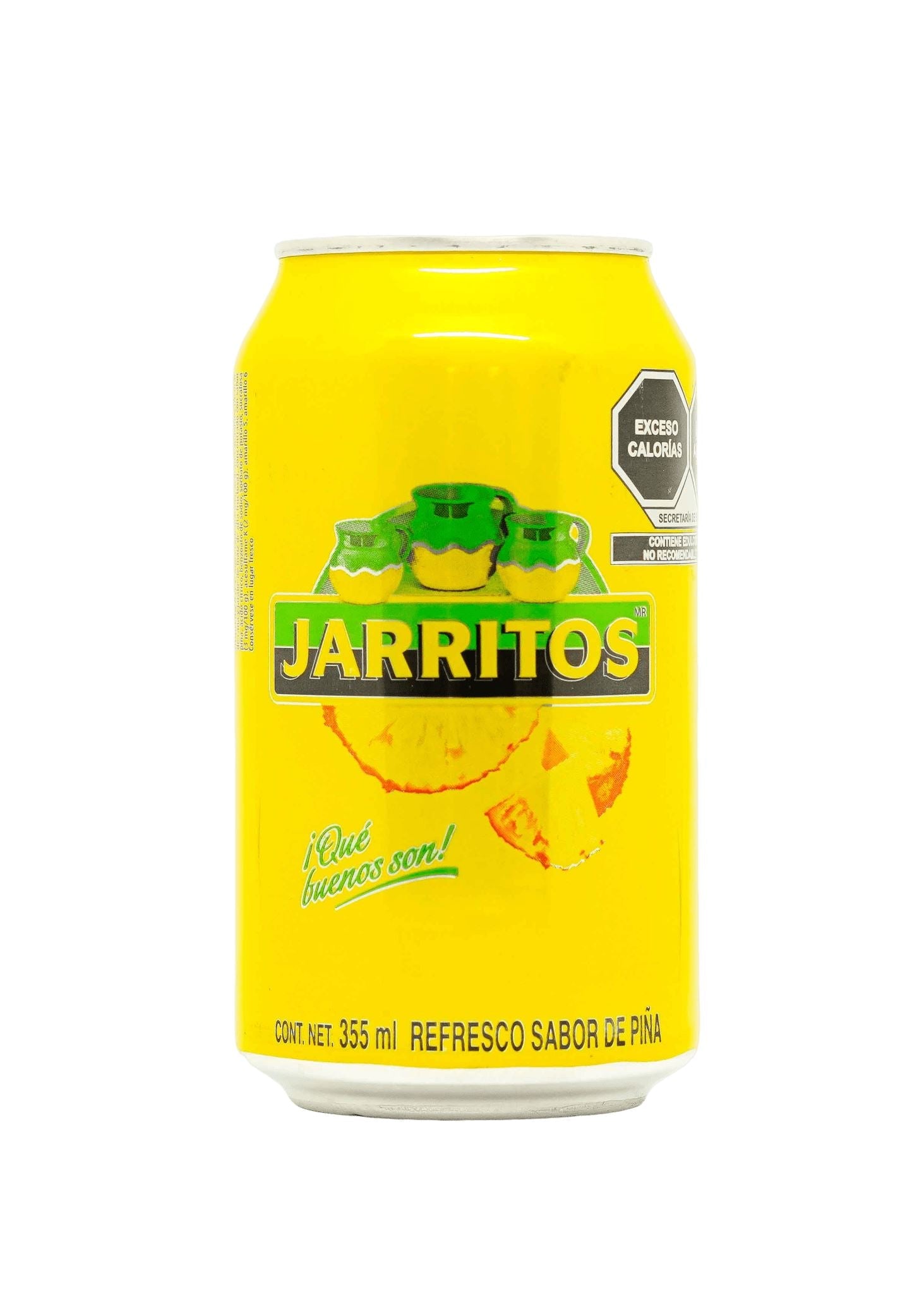 Jarritos Pineapple Soda Can 355ml Beverages Jarritos 