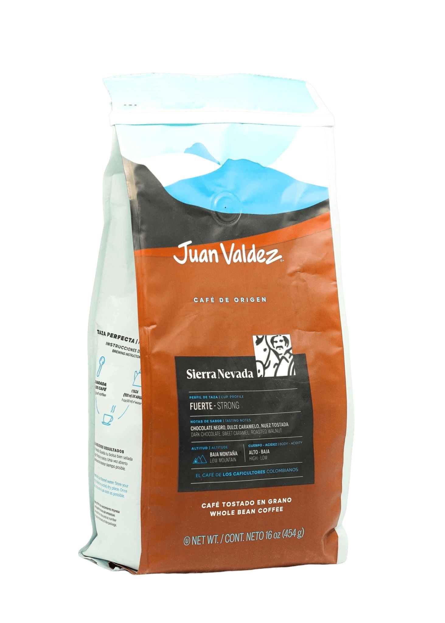 Juan Valdez Sierra Nevada Gourmet Whole Beans Coffee - 454g Miscellaneous Juan Valdez 