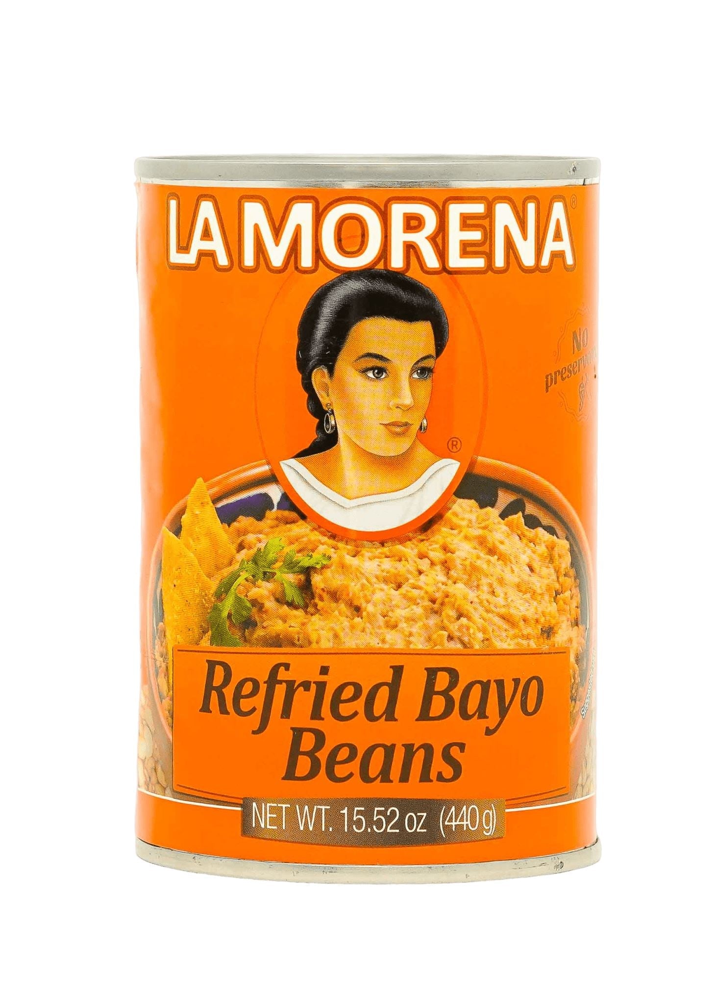 La Morena Refried Bayo Beans 440g Beans La Morena 