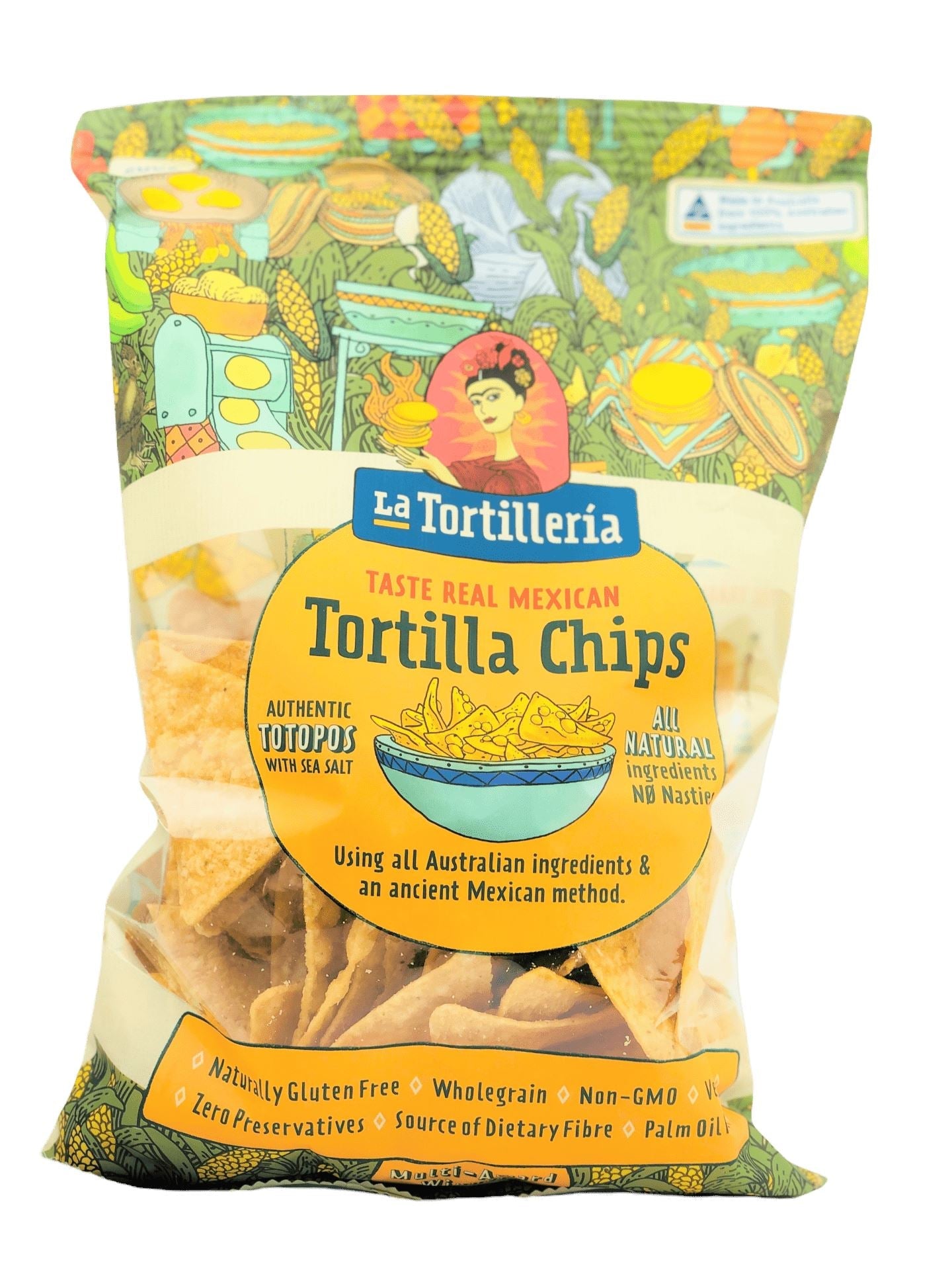 La Tortilleria White Corn Chips (Totopos) 200g Miscellaneous La Tortilleria 