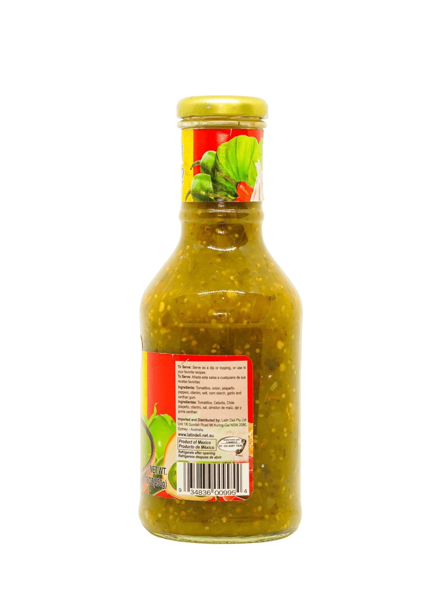 Latin Deli Green Sauce 450g Sauces Latin Deli 
