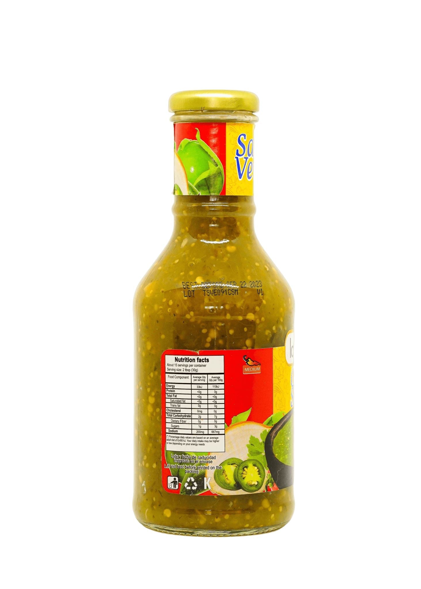 Latin Deli Green Sauce 450g Sauces Latin Deli 