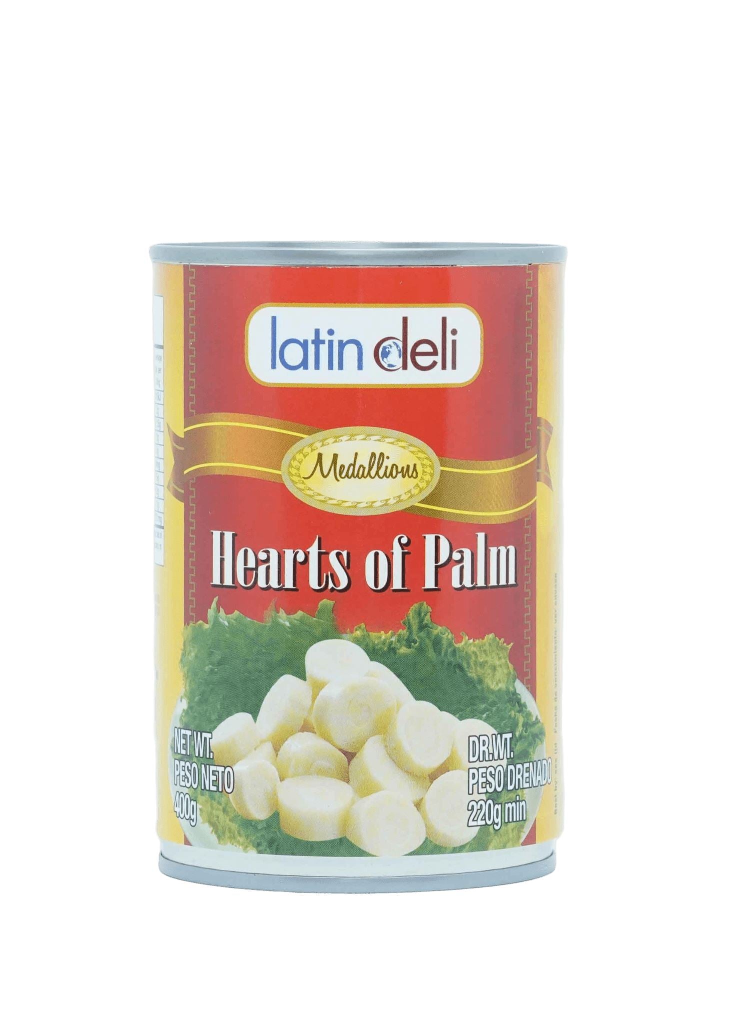 Latin Deli Hearts of Palm (Palmitos) 400g Veggies Latin Deli Sliced 
