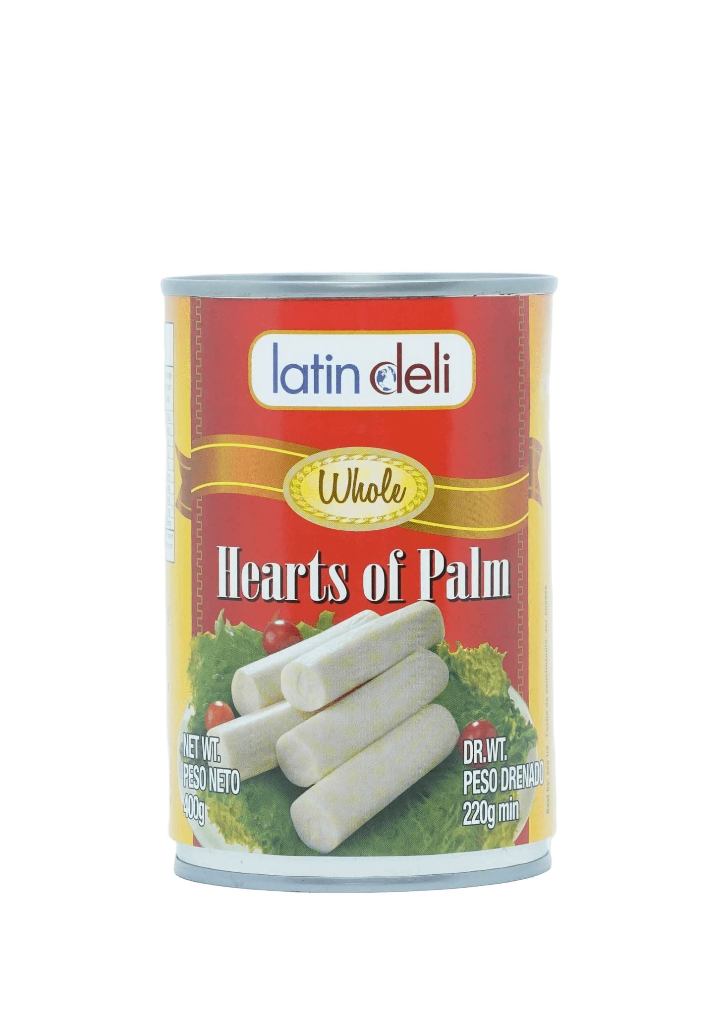 Latin Deli Hearts of Palm (Palmitos) 400g Veggies Latin Deli Whole 