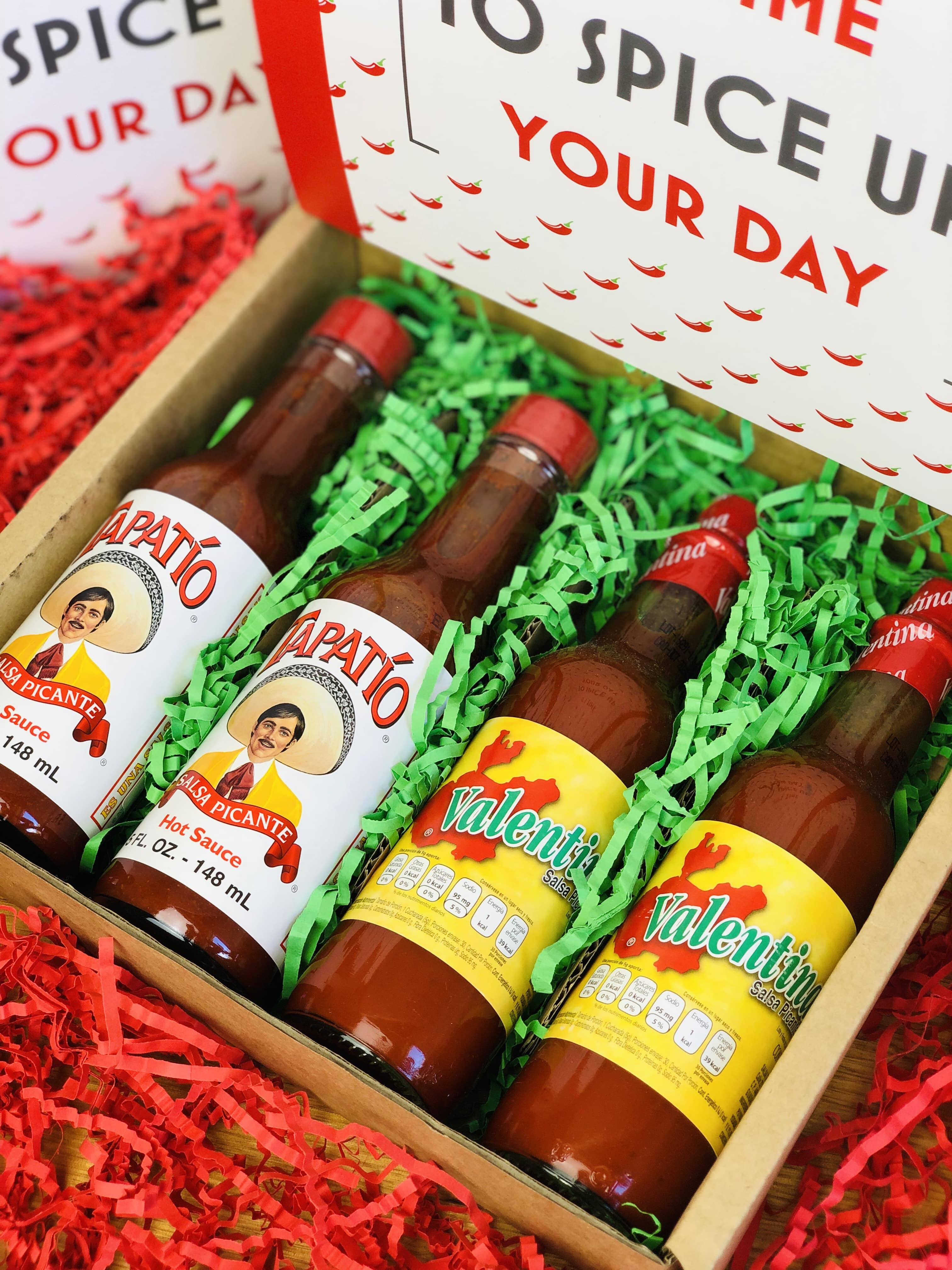 Mexican Hot Sauces Gift Packs - Valentina & Tapatio Hampers Hispanic Pantry 