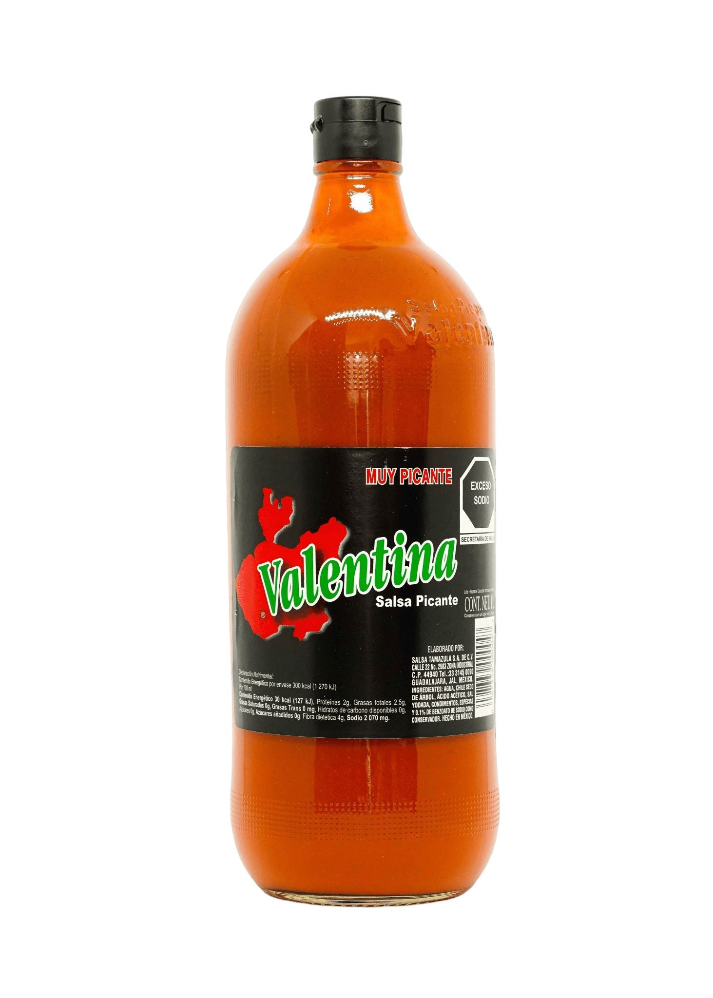 Valentina Hot Sauce - Black Label 370ml / 1L Sauces Tamazula Group 1L 