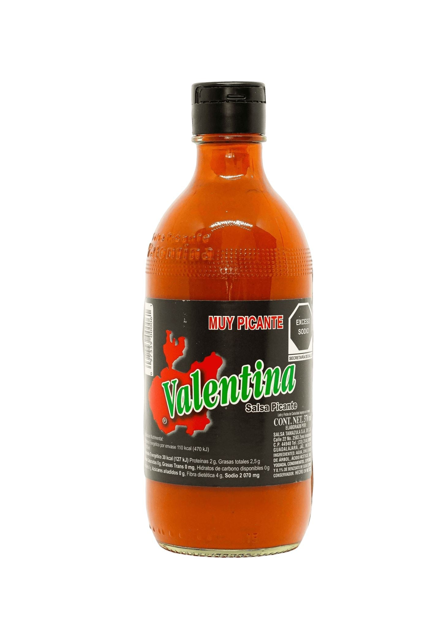 Valentina Hot Sauce - Black Label 370ml / 1L Sauces Tamazula Group 370ml 