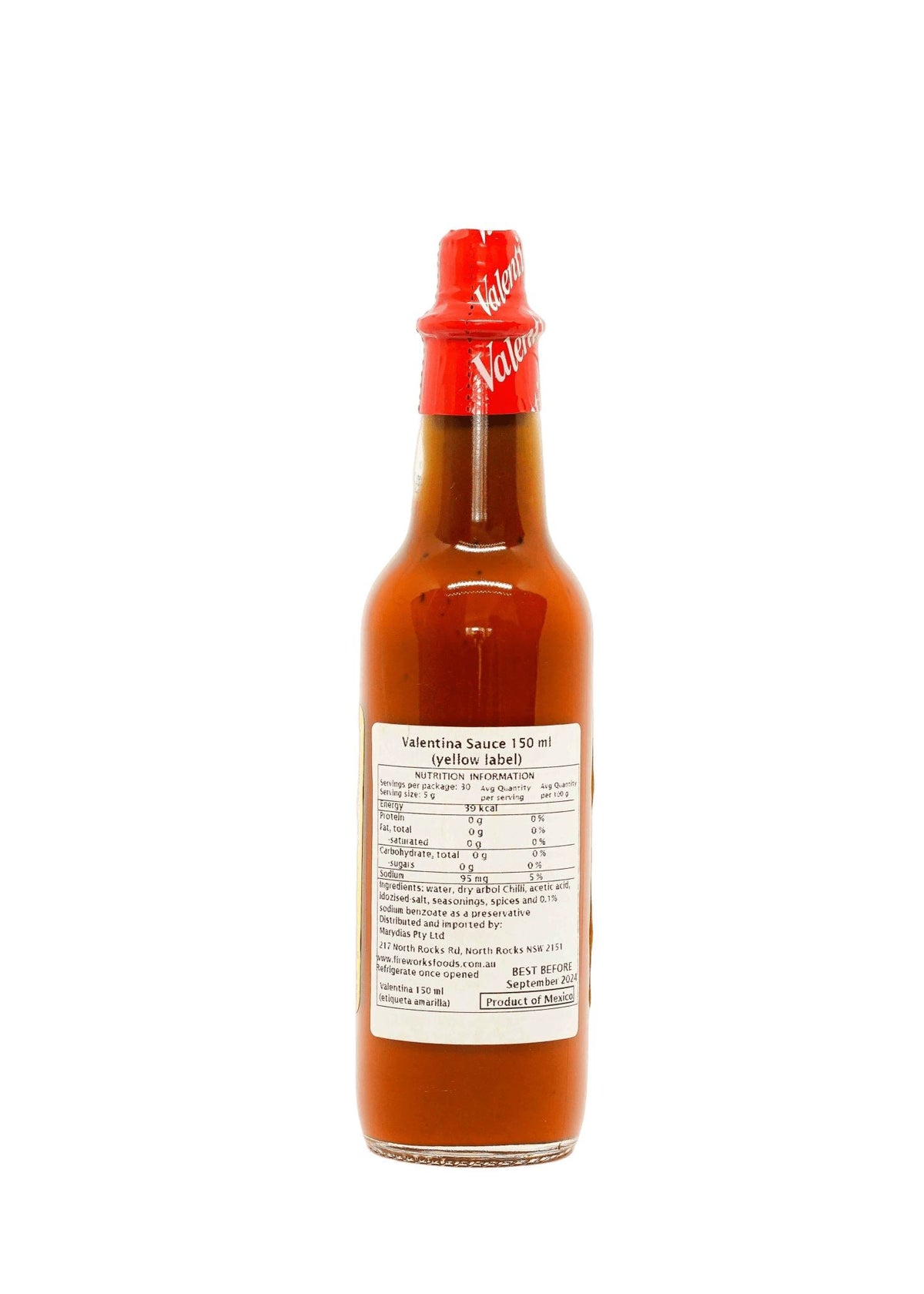 Valentina Hot Sauce Yellow Label 150ml / 370ml / 1L Hispanic Pantry