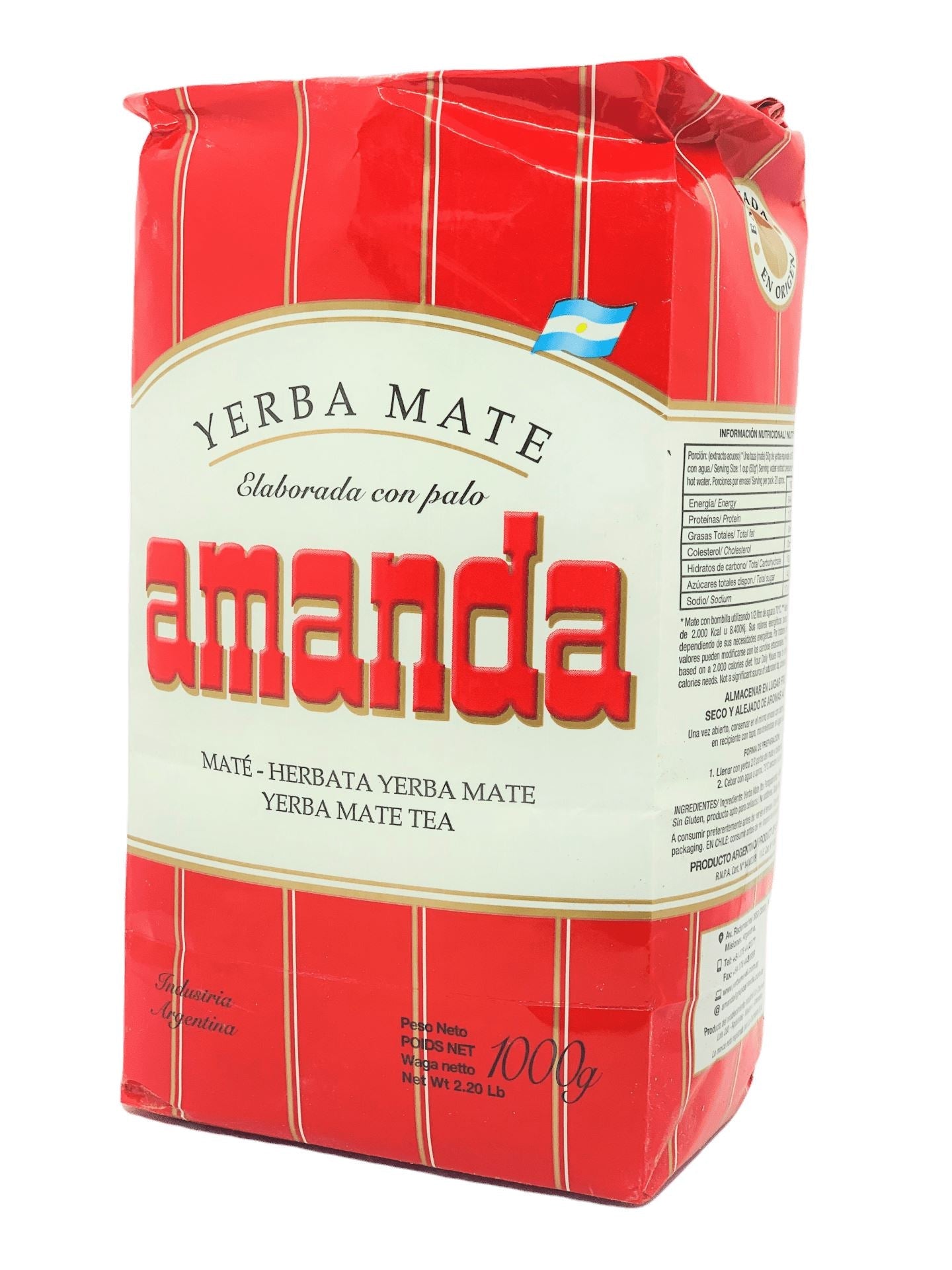 Yerba Mate Amanda - Traditional 1kg Yerba Mate La Cachuera 