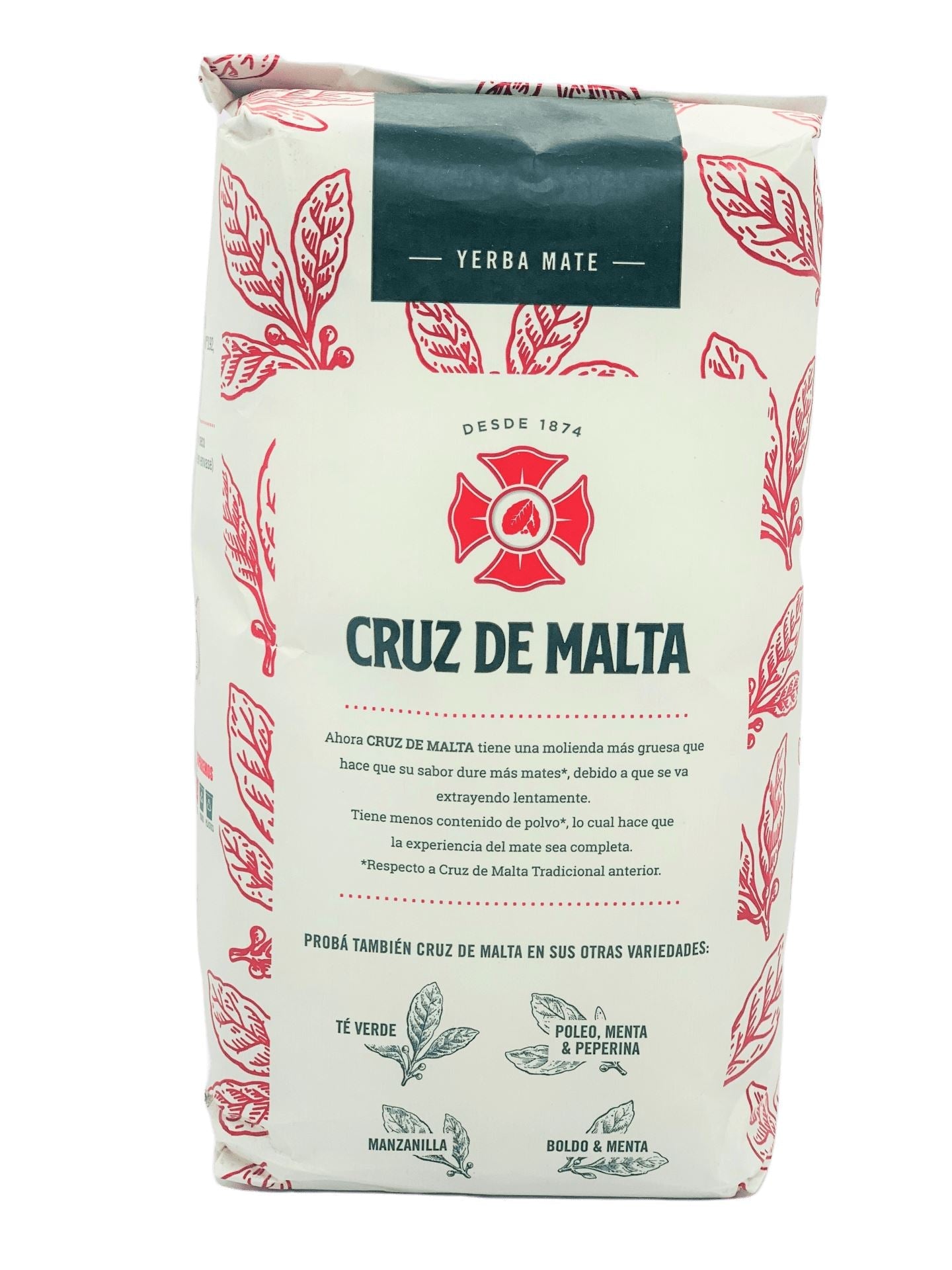 Yerba Mate Cruz de Malta 500g/1kg Yerba Mate Molinos Rio de la Plata 