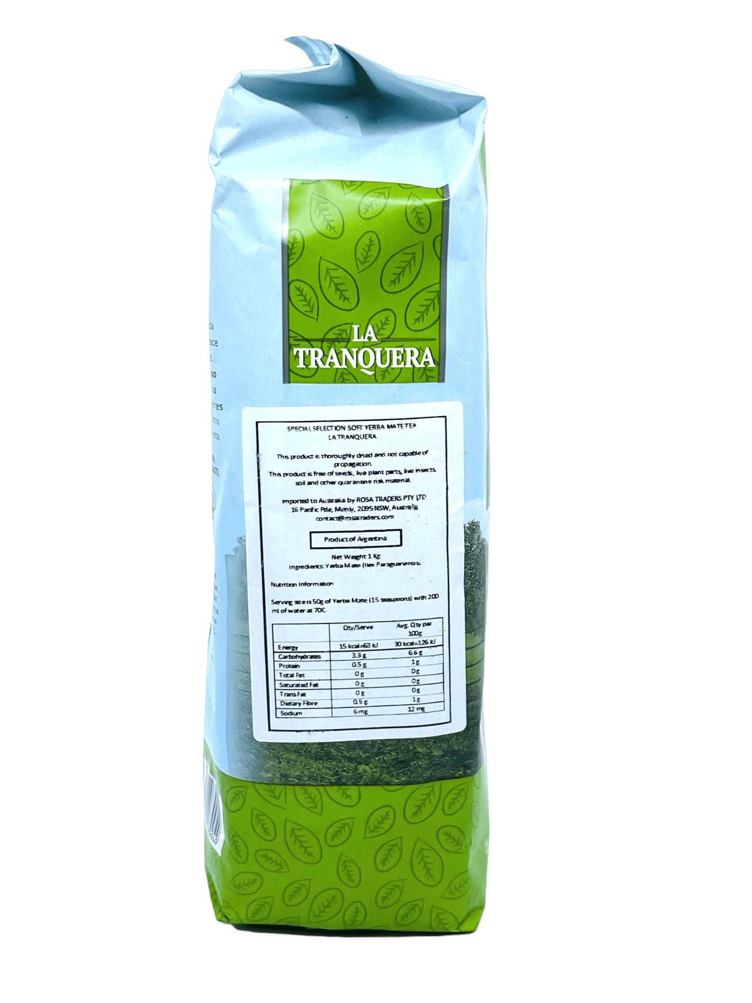 Yerba Mate La Tranquera Special Selection Soft (Suave) 500g/1kg Yerba Mate La Tranquera 