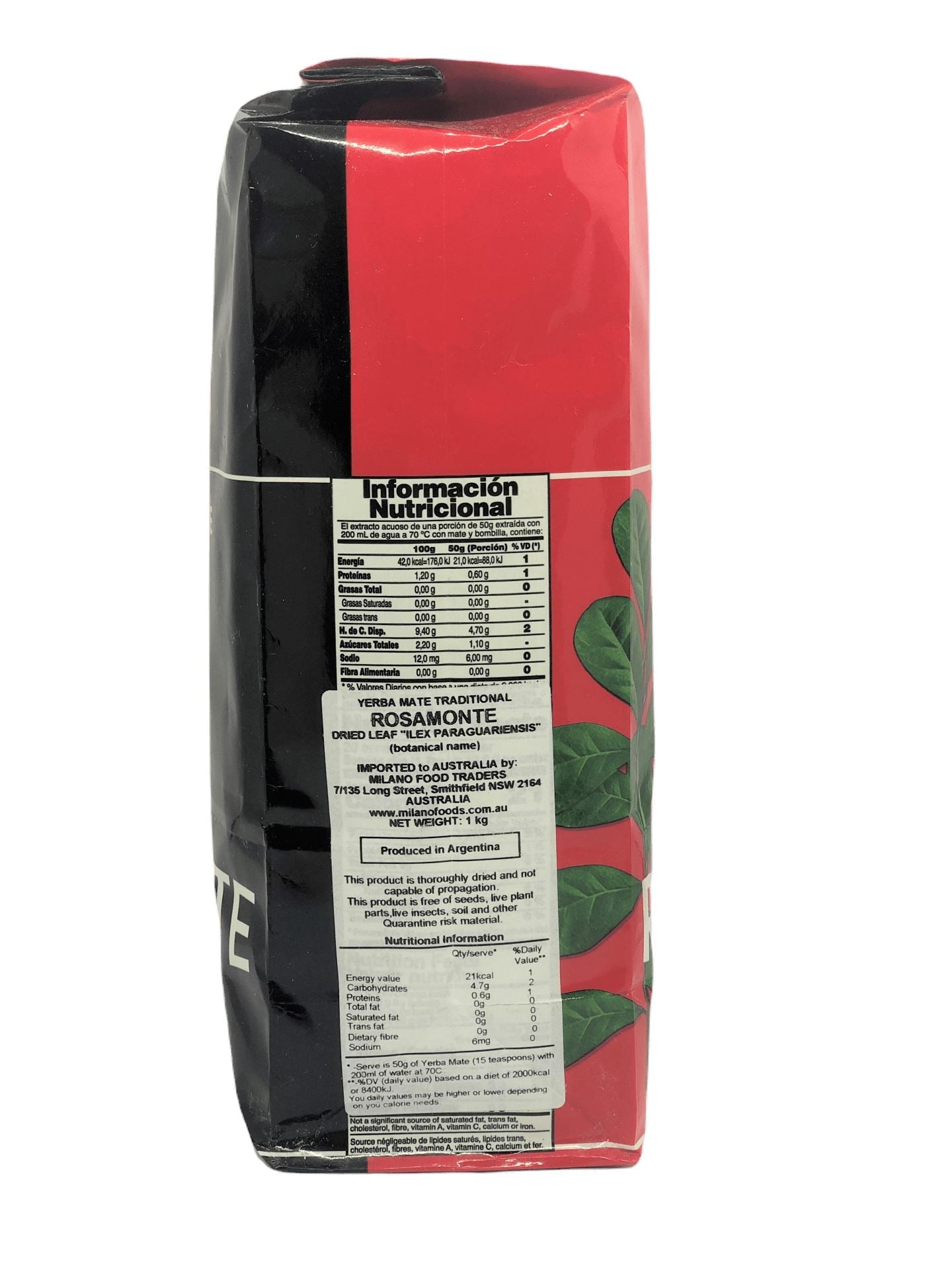 Yerba Mate Rosamonte 1kg Yerba Mate Rosamonte 