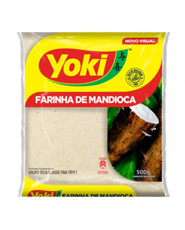 Yoki Cassava Flour (Farinha de Mandioca) 500g Flours Yoki 